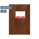 Hefthülle | 425 mm, A4, braun
