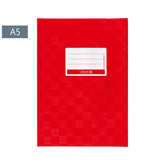 Hefthülle | A5, hochrot