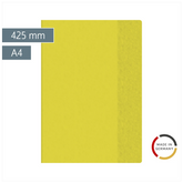 Hefthülle | 425 mm, A4, gelb