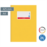 Hefthülle Premium | 425 mm, A4, goldgelb