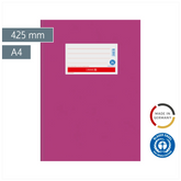 Hefthülle Premium | 425 mm, A4, pink
