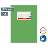 Hefthülle Premium | 425 mm, A4, hellgrün