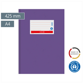 Hefthülle Premium | 425 mm, A4, violett