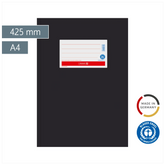 Hefthülle Premium | 425 mm, A4, schwarz