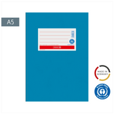 Hefthülle Premium | A5, mittelblau