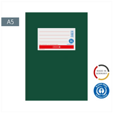 Hefthülle Premium | A5, dunkelgrün