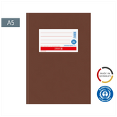 Hefthülle | A5, braun