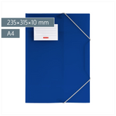 Sammelmappe FACT!pp | A4, Füllhöhe: 10 mm, blau