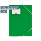 Sammelmappe FACT!pp | A4, Füllhöhe: 10 mm, grün