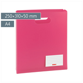 Heftbox FACT!pp | A4, Füllhöhe: 50 mm, tulip