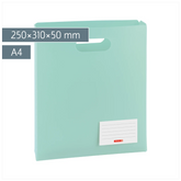 Heftbox FACT!pp | A4, Füllhöhe: 50 mm, mint