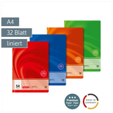 Vokabelheft Premium Vivendi | A4, Lineatur 54, 32 Blatt, sortiert