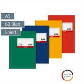 Diarien | A5, liniert, 60 Blatt, sortiert
