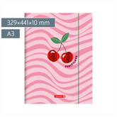 Sammelmappe Fruity Love | A3, Füllhöhe: 10 mm, rosa/rot