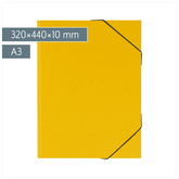 Sammelmappe FACT!plus | A3, Füllhöhe: 10 mm, gelb