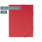 Sammelmappe FACT!plus | A3, Füllhöhe: 10 mm, rot