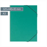 Sammelmappe FACT!plus | A3, Füllhöhe: 10 mm, grün