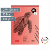 Zeichenkartonblock | A3, 10 Blatt
