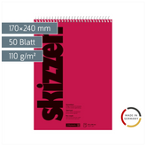 Skizzenblock | 170×240 mm, 50 Blatt