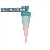 Schultüte Sunny Ocean | gold/mehrfarbig, pastell
