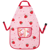 Kinderschürze Fruity Love | rosa/rot