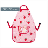 Kinderschürze Fruity Love | rosa/rot