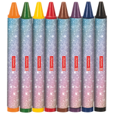 Wachsmalstifte-Set Magic Butterfly | rosarot/lila, 8 Stück