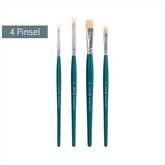 Kunsthaarpinsel-Set „Synthetics Plus“ Mix 1 | 4 Pinsel