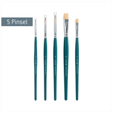 Kunsthaarpinsel-Set „Synthetics Plus“ Mix 2 | 5 Pinsel