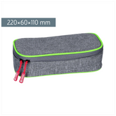 Schlampermäppchen „Stone“ | 1 Klappe(n), neongrün