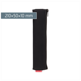 Schlampermäppchen Colour Code mit Gummiband | onyx