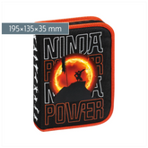 Federmäppchen Ninja Power | 2 Klappe(n)