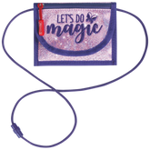 Brustbeutel Magic Butterfly | rosarot/lila