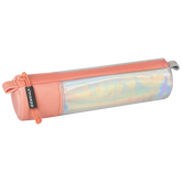 Schlampermäppchen s'maepp S „Iridescent“ | koralle/silber irisierend