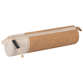 Schlampermäppchen s'maepp S „Cork“ | creme/braun