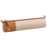 Schlampermäppchen s'maepp S „Perforated“ | beige/braun