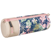 Schlampermäppchen s'maepp M „Jungle Vibes“ | beige/mehrfarbig