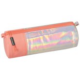 Schlampermäppchen s'maepp M „Iridescent“ | koralle/silber irisierend