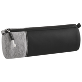 Schlampermäppchen s'maepp M „Grey“ | hellgrau/schwarz