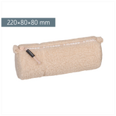 Schlampermäppchen s'maepp M „Plüsch“ | beige