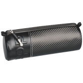 Schlampermäppchen s'maepp M „Carbon“ | schwarz/silber