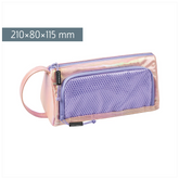 Schlampermäppchen s'maepp L „Rainbow“ | rosa/lila