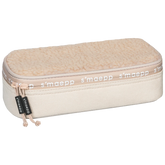 Schlampermäppchen s'maepp XL „Plüsch“ | 1 Klappe(n), beige