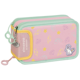 Federmäppchen s'maepp „Sweet Unicorn“ | 3 Reißverschlüsse, mehrfarbig, pastell