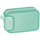 Federmäppchen s'maepp Colour Code | 3 Reißverschlüsse, mint