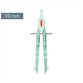 Schnellverstellzirkel Peak 4 Colour Code | Ø 370 mm, mint