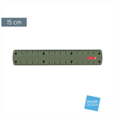 Lineal Colour Code | 15 cm, olive