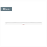 Lineal | 40 cm, glasklar