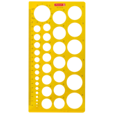 Kreisschablone | orange