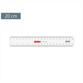 Flexi-Lineal | 20 cm, glasklar